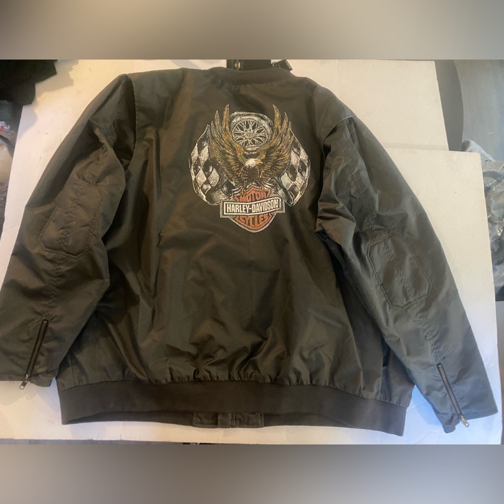 Harley-Davidson NWT Bomber Men’s 5X Jacket with Eagle Emblem